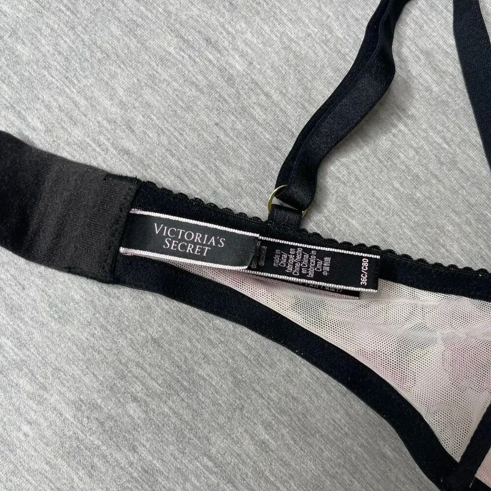 Victoria’s Secret Very Sexy Low Cut Embroidered Unlined Demi Bra - Picture 11 of 12